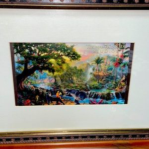 Thomas Kinkade Studios, Signed by Thomas Kinkade. Disneys